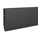 Zwarte plint 80 mm