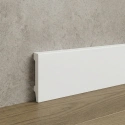 Witte plint 80 mm