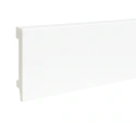 Witte plint 80 mm