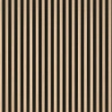 Lattenwand S Eiken Zwart 2,65 m (122 x 12 mm)