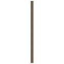 Lattenwand S Eiken Zwart 2,65 m (122 x 12 mm)