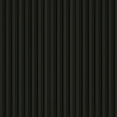 Lattenwand S Zwart 2,65 m (122 x 12 mm)