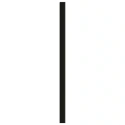 Lattenwand S Zwart 2,65 m (122 x 12 mm)
