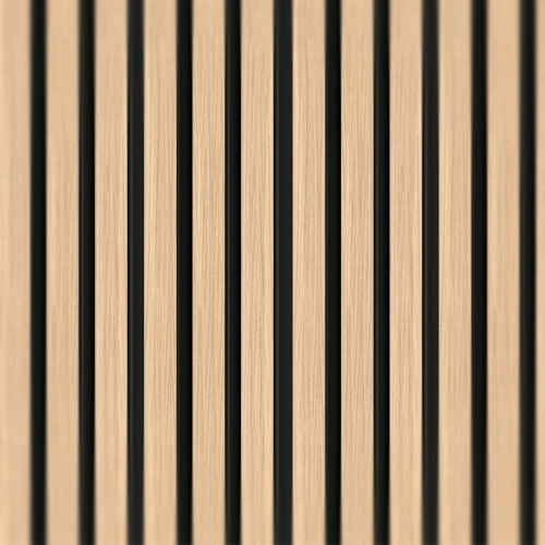Lattenwand M Eiken Zwart 2,65 m (122 x 12 mm)