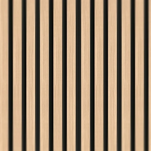 Lattenwand M Eiken Zwart 2,65 m (122 x 12 mm)
