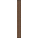 Lattenwand XS Mokka 2,65 m (307 x 6 mm)