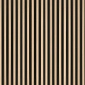 (Kleurmonster) Lattenwand S Eiken Zwart 2,65 m (122 x 12 mm)