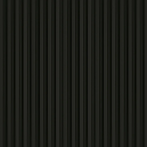 (Kleurmonster) Lattenwand S Zwart 2,65 m (122 x 12 mm)