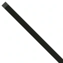 U-profiel Lattenwand S Zwart 2,65 m
