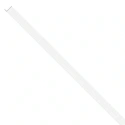U-profiel Lattenwand XS Oval/Wave Wit 2,65 m
