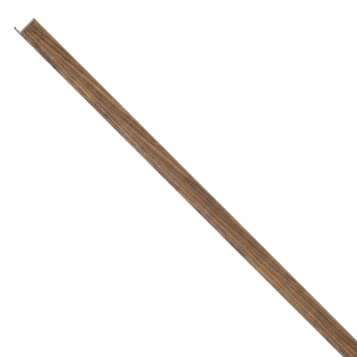 U-profiel Lattenwand XS Mokka 2,65 m