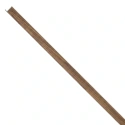 U-profiel Lattenwand XS Mokka 2,65 m