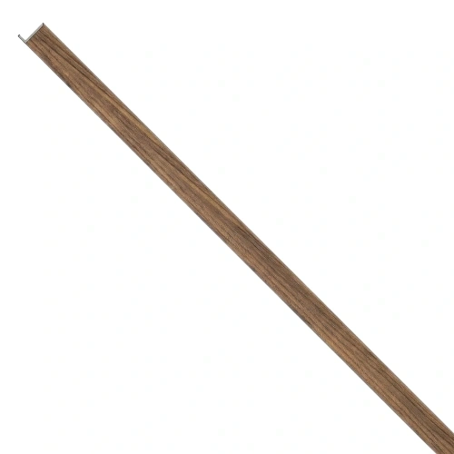 U-profiel Lattenwand XS Mokka 2,65 m