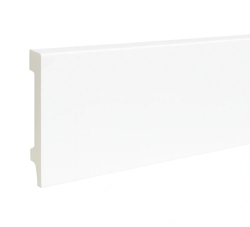 (Kleurmonster) Witte plint 80 mm