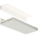 Florence Plafondplintprofiel Metallo 2-delig