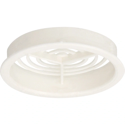 Heering ventilatierooster rond 66 mm Crème